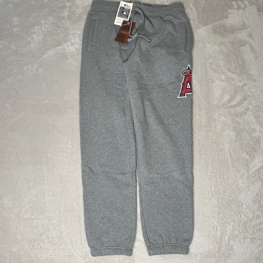 NWT Men's Mitchell & Ness MLB Angels Sweatpant Jogger Size Large‎ MSRP $110